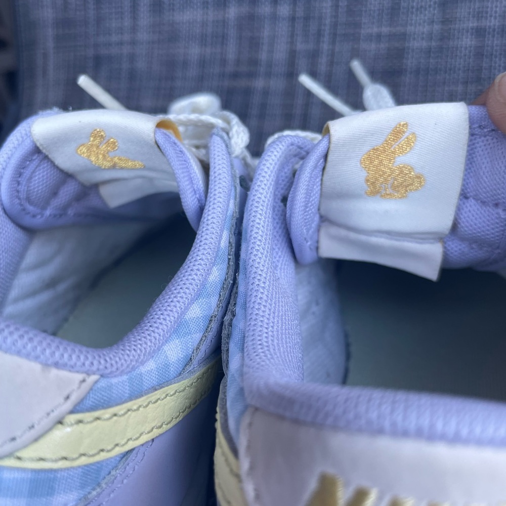 Nike Kids Dunk Low SE "Easter" Pastel Purple Cream Sneakers Girls Size 1.5 Y - Picture 10 of 11
